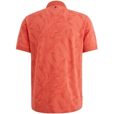 PME-Legend - Polo - Rood - Ppss2504851 - Short sleeve polo two tone pique p