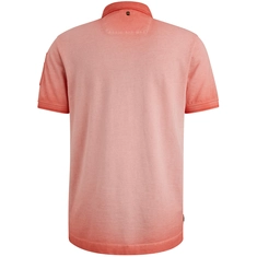 PME-Legend - Polo - Rood - Ppss2504857 - Short sleeve polo cold dye pique