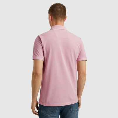 PME-Legend - Polo - Roze - Ppss2505850 - Short sleeve polo pique garment dy