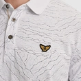 PME-Legend - Polo - Wit - Short sleeve polo fine pique aop - Ppss2505859