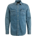 PME-Legend - Spijkerjas - Vintage - Psd2502205 - Long Sleeve Shirt Faded Grey Blue