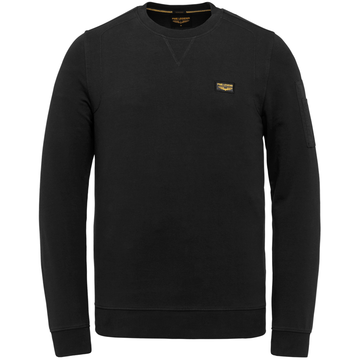 PME-Legend - Sweater lange mouw - Zwart - Pls0000431 - Airstrip sweat