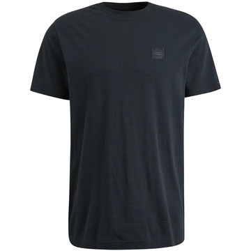 PME-Legend - T-shirt korte mouw - Blauw - Ptss2502563 - Short sleeve r-neck jacquard strip