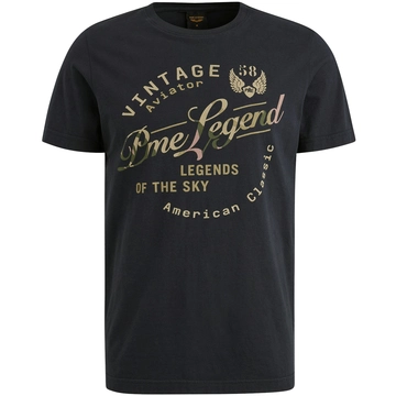 PME-Legend - T-shirt korte mouw - Blauw - Ptss2504596 - Short sleeve r-neck single jersey