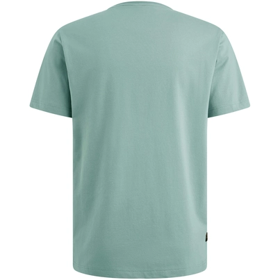 PME-Legend - T-shirt korte mouw - Blauw - Short sleeve r-neck cotton elastan - Ptss2505570