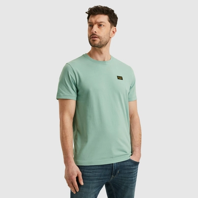 PME-Legend - T-shirt korte mouw - Blauw - Short sleeve r-neck Guyver Tee - Ptss2505599