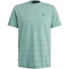 PME-Legend - T-shirt korte mouw - Blauw - Short sleeve r-neck jacquard strip - Ptss2505573