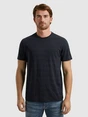 PME-Legend - T-shirt korte mouw - Blauw - Short sleeve r-neck jacquard strip - Ptss2505573