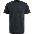 PME-Legend - T-shirt korte mouw - Blauw - Short sleeve r-neck jacquard strip - Ptss2505573