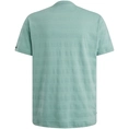 PME-Legend - T-shirt korte mouw - Blauw - Short sleeve r-neck jacquard strip - Ptss2505573