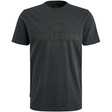 PME-Legend - T-shirt korte mouw - Blauw - Short sleeve r-neck single jersey - Ptss2505574