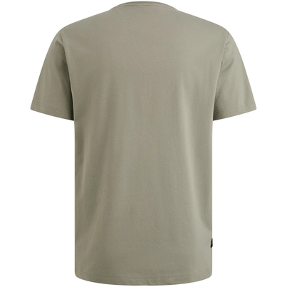 PME-Legend - T-shirt korte mouw - Donkergroen - Short sleeve r-neck cotton elastan - Ptss2505570