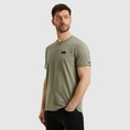 PME-Legend - T-shirt korte mouw - Donkergroen - Short sleeve r-neck Guyver Tee - Ptss2505599