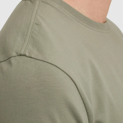 PME-Legend - T-shirt korte mouw - Donkergroen - Short sleeve r-neck Guyver Tee - Ptss2505599