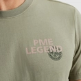 PME-Legend - T-shirt korte mouw - Donkergroen - Short sleeve r-neck single jersey - Ptss2505571