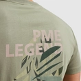 PME-Legend - T-shirt korte mouw - Donkergroen - Short sleeve r-neck single jersey - Ptss2505571