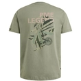 PME-Legend - T-shirt korte mouw - Donkergroen - Short sleeve r-neck single jersey - Ptss2505571