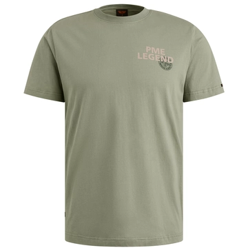 PME-Legend - T-shirt korte mouw - Donkergroen - Short sleeve r-neck single jersey - Ptss2505571