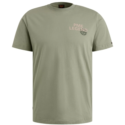 PME-Legend - T-shirt korte mouw - Donkergroen - Short sleeve r-neck single jersey - Ptss2505571