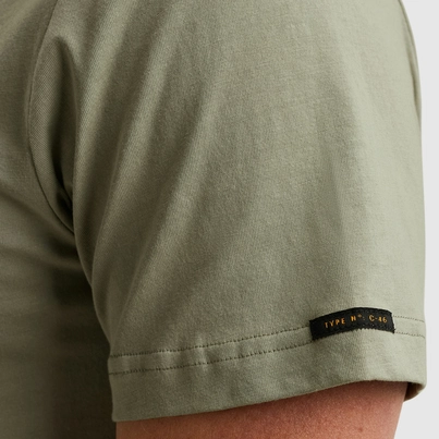 PME-Legend - T-shirt korte mouw - Donkergroen - Short sleeve r-neck single jersey - Ptss2505571