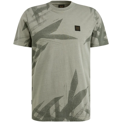 PME-Legend - T-shirt korte mouw - Donkergroen - Short sleeve r-neck single jersey - Ptss2505578