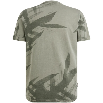 PME-Legend - T-shirt korte mouw - Donkergroen - Short sleeve r-neck single jersey - Ptss2505578