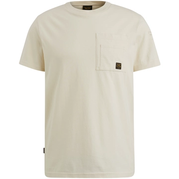 PME-Legend - T-shirt korte mouw - Ecru - Ptss2503565 - Short sleeve r-neck play single je