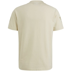 PME-Legend - T-shirt korte mouw - Ecru - Ptss2504576 - Short sleeve r-neck flat waffel je