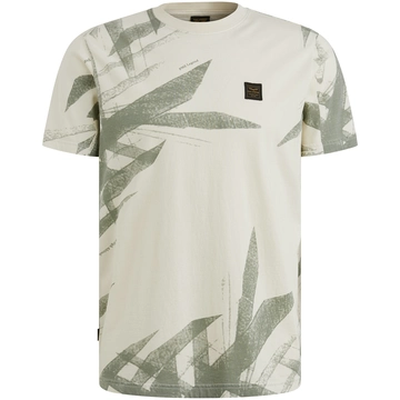 PME-Legend - T-shirt korte mouw - Ecru - Short sleeve r-neck single jersey - Ptss2505578