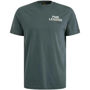 PME-Legend - T-shirt korte mouw - Grijs - Short sleeve r-neck single jersey - Ptss2505571