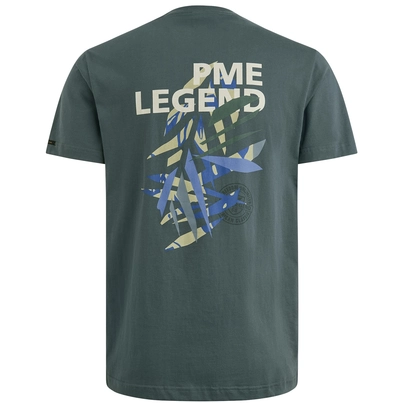 PME-Legend - T-shirt korte mouw - Grijs - Short sleeve r-neck single jersey - Ptss2505571