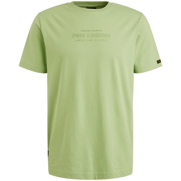 PME-Legend - T-shirt korte mouw - Lichtgroen - Ptss2504584 - Short sleeve r-neck cotton elastan