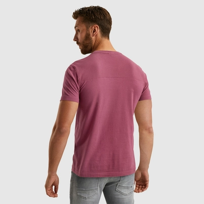 PME-Legend - T-shirt korte mouw - Oudroze - Ptss2503568 - Short sleeve r-neck pique mix