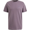 PME-Legend - T-shirt korte mouw - Paars - Ptss2502563 - Short sleeve r-neck jacquard strip