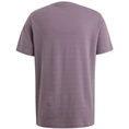 PME-Legend - T-shirt korte mouw - Paars - Ptss2502563 - Short sleeve r-neck jacquard strip