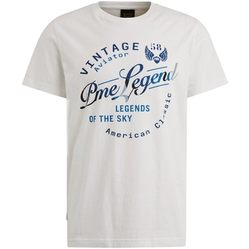 PME-Legend - T-shirt korte mouw - Wit - Ptss2504596 - Short sleeve r-neck single jersey