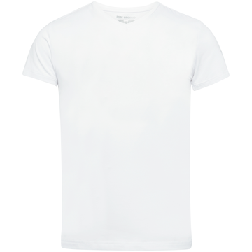 PME-Legend - T-shirt V-hals korte mouw - Wit - Puw00230