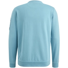 PME-Legend - Trui met ronde hals - Blauw - Psw2502482 - Crewneck terry GD