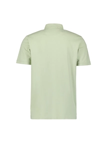 Polo pique garment dyed