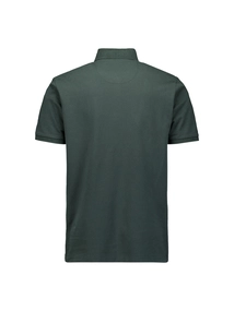 Polo pique garment dyed