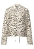Print jkt w. bomber collar