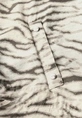 Print jkt w. bomber collar