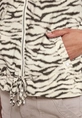 Print jkt w. bomber collar