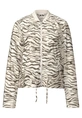 Print jkt w. bomber collar