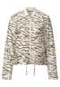 Print jkt w. bomber collar