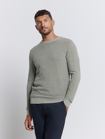 Pullover crewneck 2 coloured w