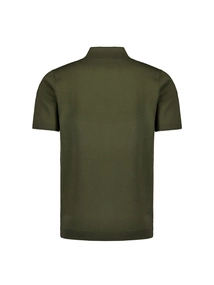 Pullover short sleeve polo but