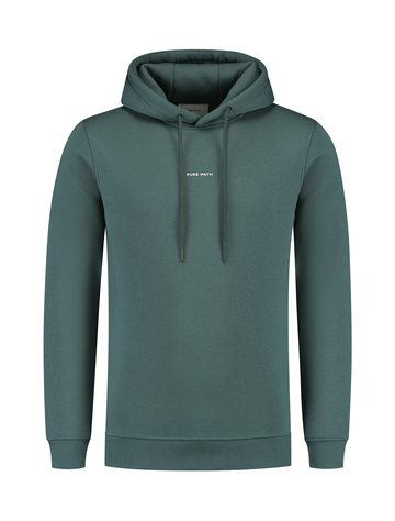PurePath - Hoodie - Groen - Regular fit Hoodie LS Sweaters - 25010303