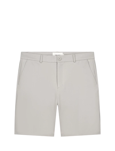 PurePath - Korte broek katoen - Kiezelgrijs - Slim fit Smart Shorts - 25010504