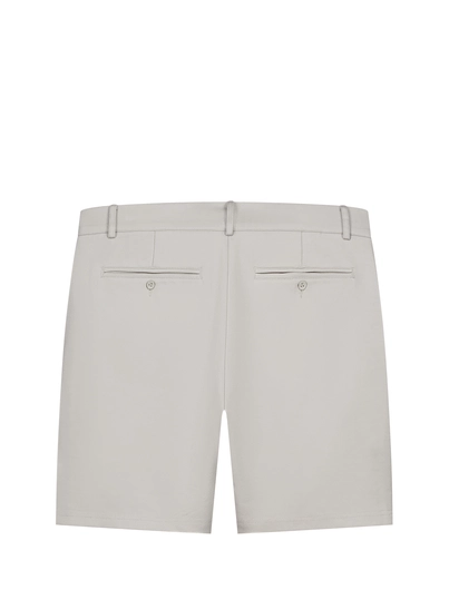 PurePath - Korte broek katoen - Kiezelgrijs - Slim fit Smart Shorts - 25010504